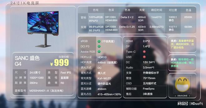 易倍体育网站：24寸1K1080P超高性价比电脑显示器推荐！宿舍党如何挑选显示器？(图20)