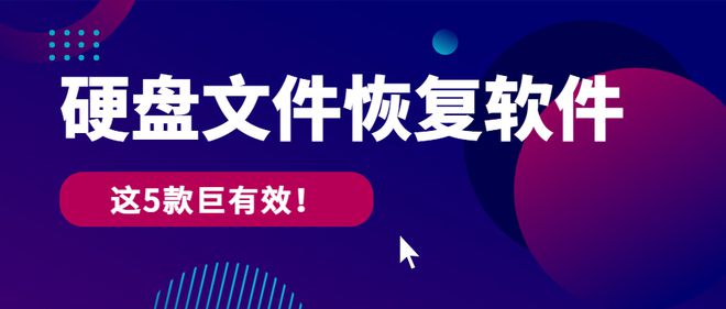 硬盘文件丢失不用慌！这5款恢复软件来帮忙！(图1)