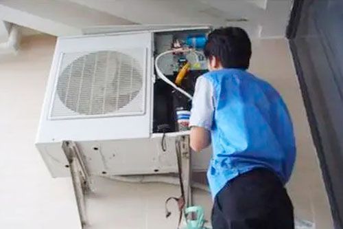 淮北空调维修淮北空调移机安装加氟清洗拆装回收(图1)
