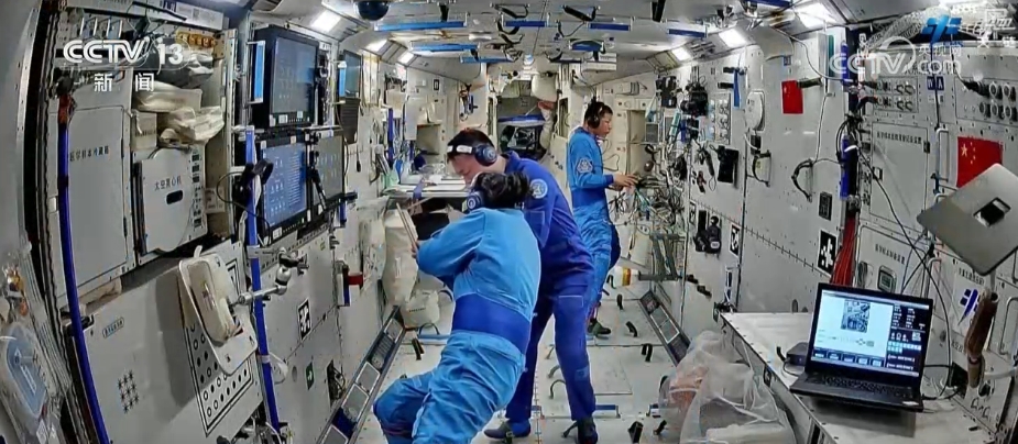 添置新防护→医疗救护→科学实(试)验……神二十乘组工作周记亮点多(图7)