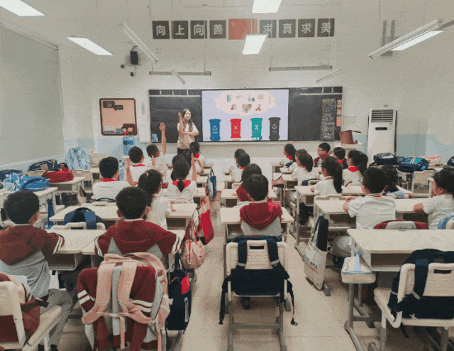 边玩边学！曲江学校垃圾分类“必修课”创意十足(图3)