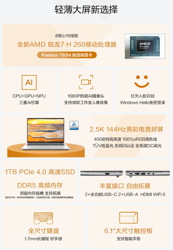 双11推荐之AMD笔记本推荐(图13)