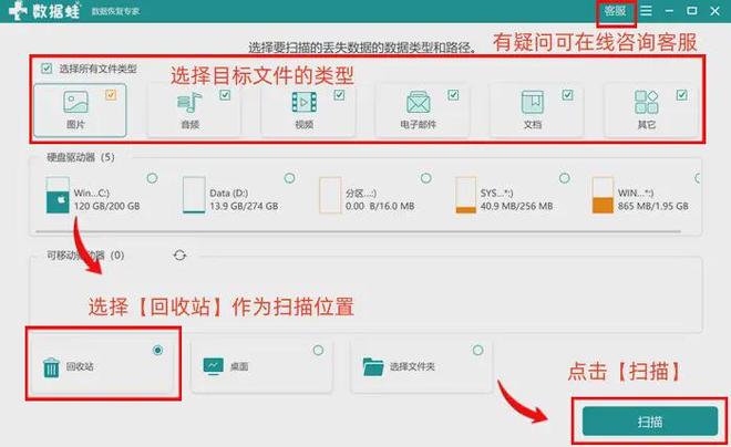 电脑回收站永久删除的文件还能恢复吗？介绍5个方法(图2)